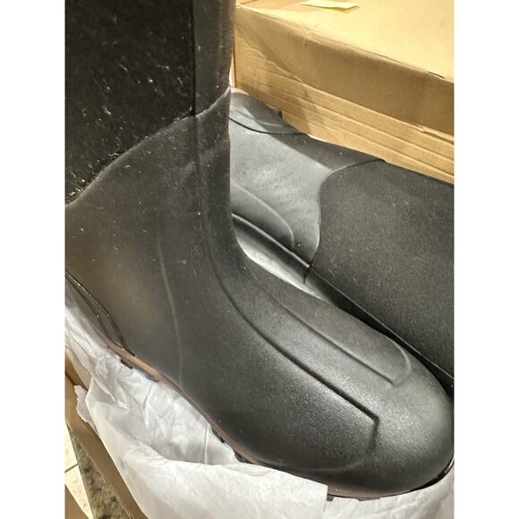 TIDEWE Rubber Neoprene Boots Size 7 Waterproof Black, Brown main image 5